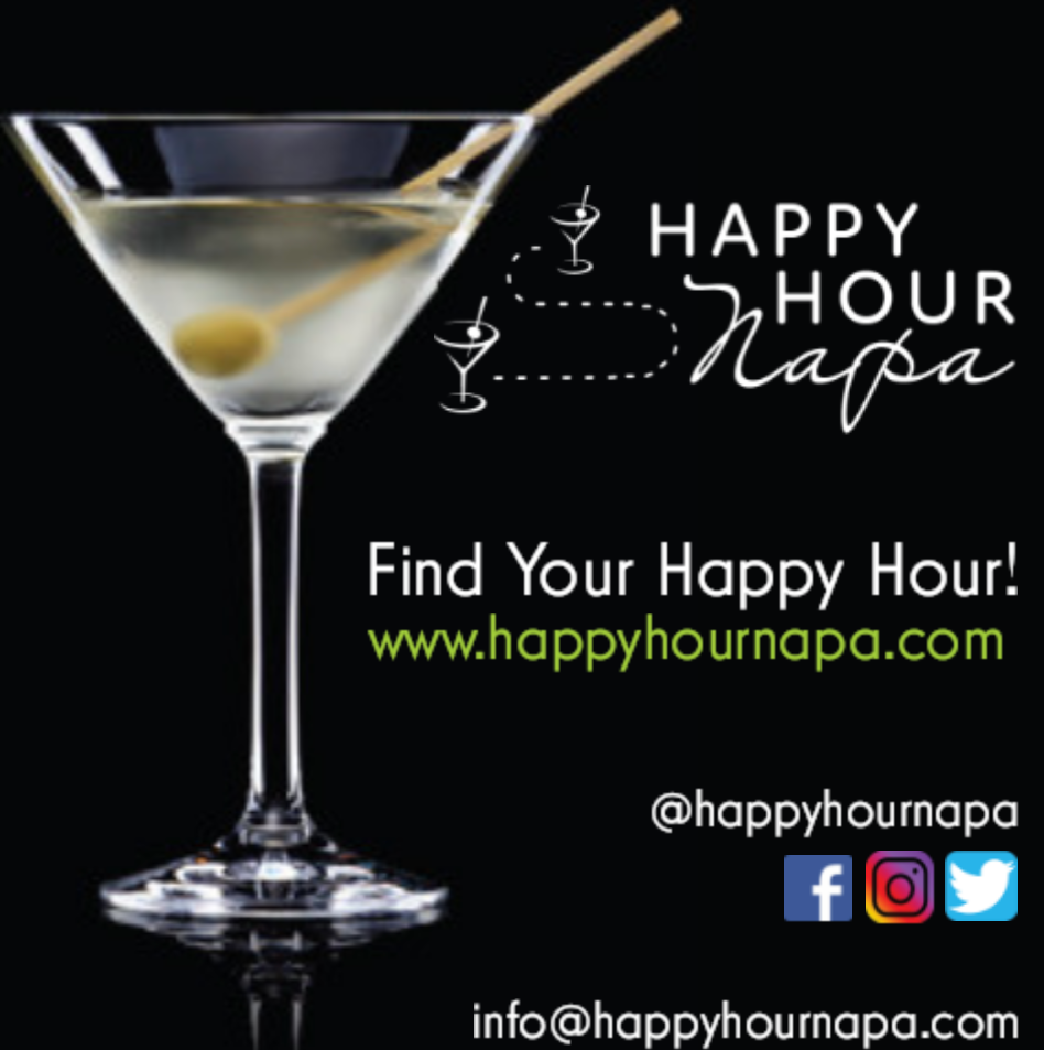 Happy Hour Napa Martini Card